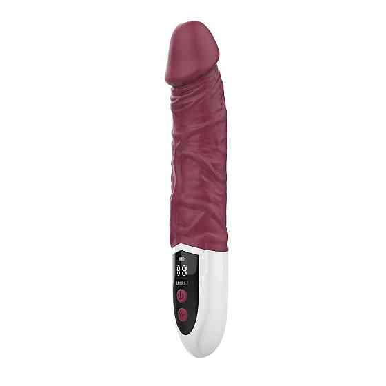 Фалоімітатор з вібрацією Loviss Caeser Vibrator Dildo, реалістичний, 12 режимів Sex Aura Київ