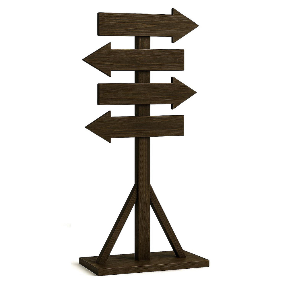 Підлогова стрілка-покажчик "Деломар" капучино Миколаїв - фото 1