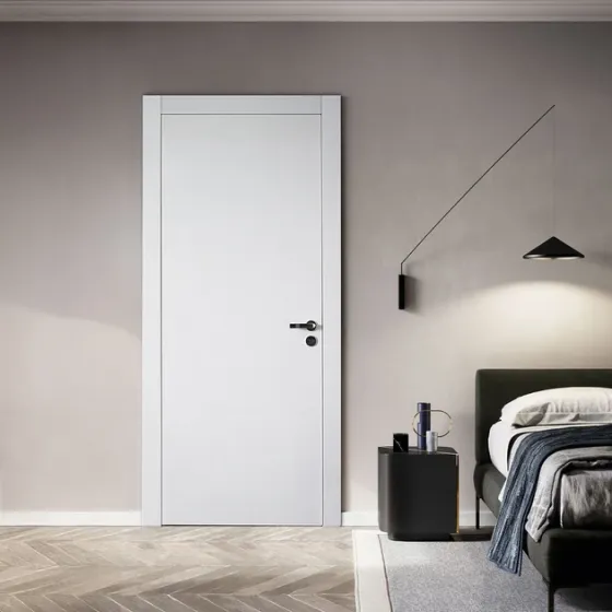 Межкомнатные двери скрытого монтажа Comeo Porte Plato Ral 9003 800 мм*2000 мм Дверь скрытого монтажа Киев