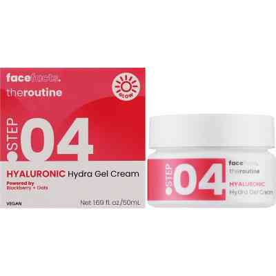 Крем для обличчя Face Facts The Routine Step.04 Hyaluronic Hydra Gel Cream З гіалуроновою кислотою 50 мл (5031413930108) Вінниця