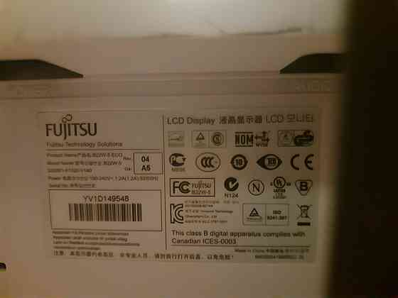 Б/У Монітор Fujitsu FS B22W-5 22" TN+film Widescreen White LED Дніпро