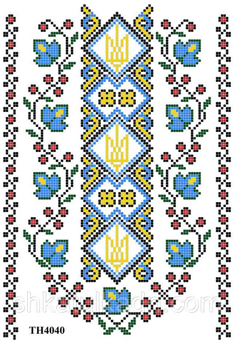 Термоналіпка під вишивку Дніпро - фото 1