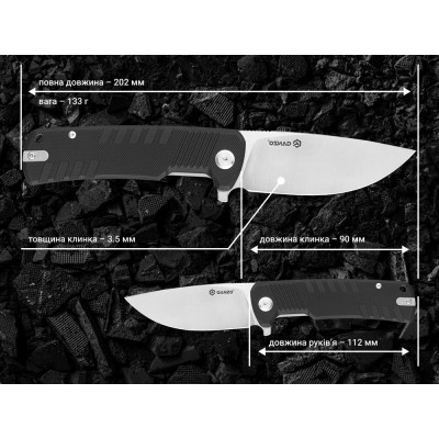 Нож Ganzo G769-BK Винница - изображение 2