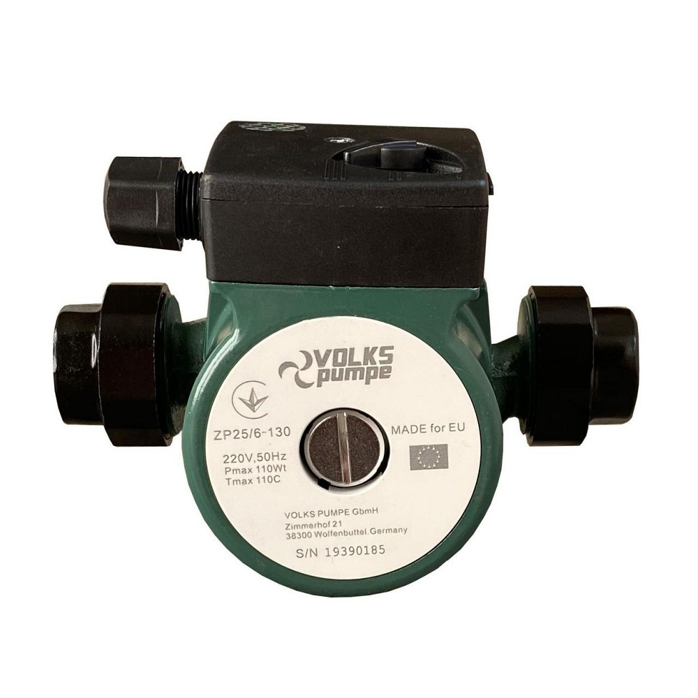 Насос циркуляционный VOLKS pumpe ZP25/6 130мм + гайки (000010614) Киев - изображение 1