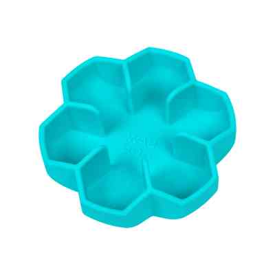 Универсальная посуда для животных WAUDOG Silicone миска для медленного питания 450 мл голубая (23532) Винница