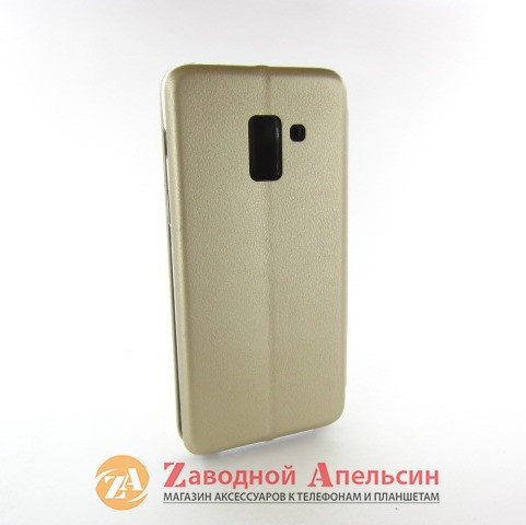Чохол книжка Samsung A8 A530 Aspor Case gold Одеса - фото 5
