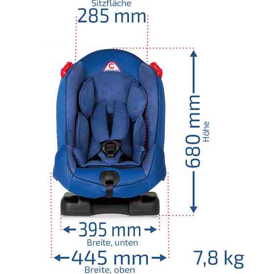 Автокрісло дитяче "MN3X", Capsula, 9-25kg, 0,5-6років, синій, 775040 Київ