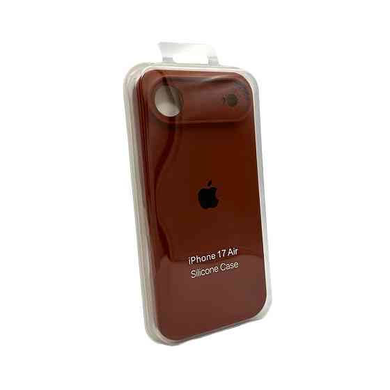 Чохол для смартфона Silicone Full Case AA Camera Protect for Apple iPhone 17 Air 42,Saddle Brown Київ