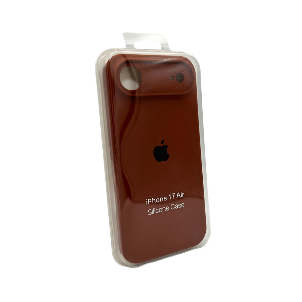 Чохол для смартфона Silicone Full Case AA Camera Protect for Apple iPhone 17 Air 42,Saddle Brown Київ - фото 2