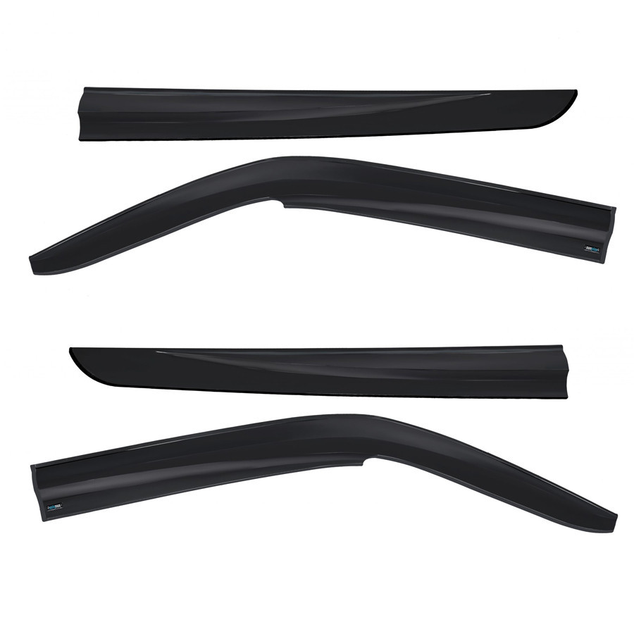 Дефлекторы окон (ветровики) Volkswagen Transporter (T5/T6/T7/T8) City VAN 2003-2024, 4шт, SunPlex, на скотче Винница - изображение 1