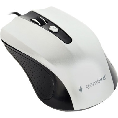 Мишка Gembird MUS-4B-01-BS USB Black-Gray (MUS-4B-01-BS) Вінниця - фото 1
