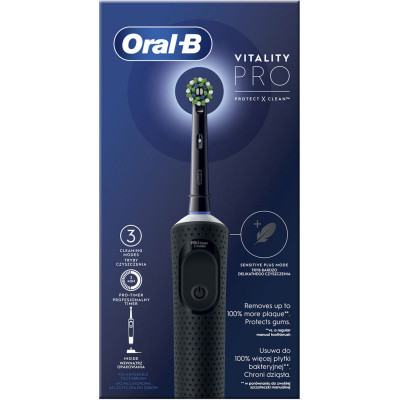 Электрическая зубная щетка Oral-B D103.413.3 PRO Black Винница - изображение 2