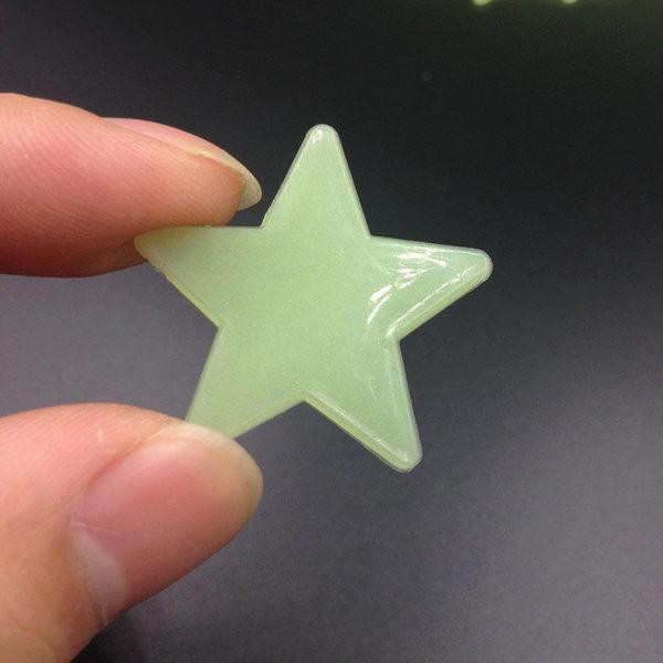 Светящиеся звездочки в темноте 95 штук 3 см салатовый Киев - изображение 5