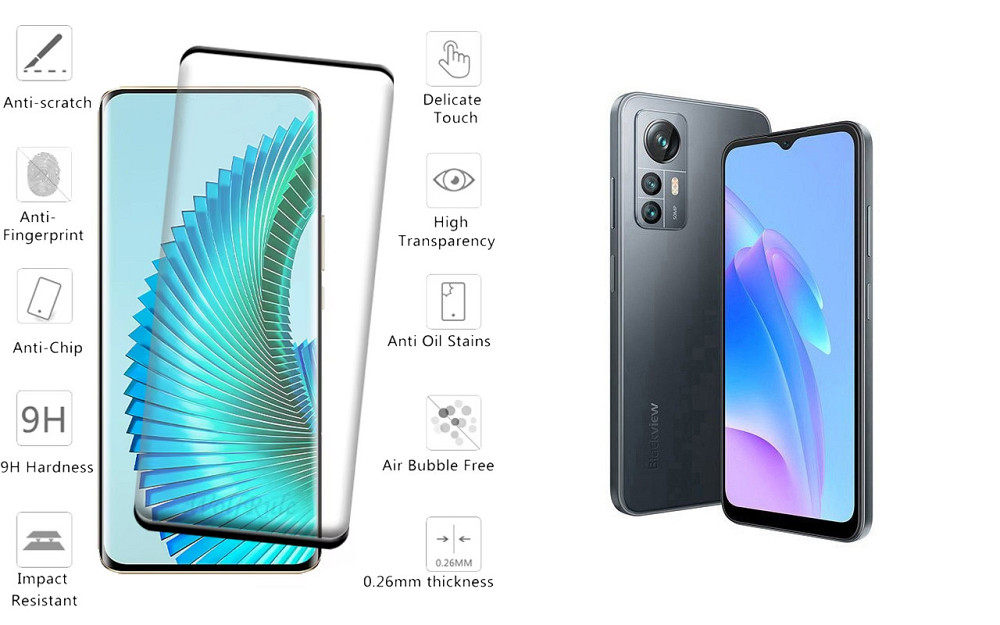 Захисне скло HyperGlass Pro для Blackview A85 – максимальна чутливість та захист Київ - фото 2
