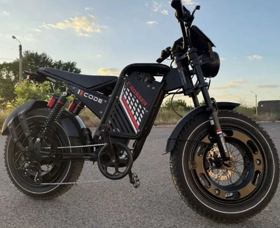 НОВИНКА 2026! Электровелосипед Crosser E-CODE 48V/1000W/20Ah литий Харьков - изображение 6