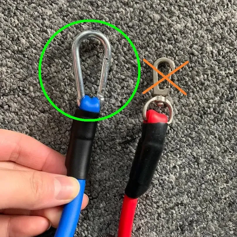 Эспандер многофункциональный Набор трубчатых эспандеров для спорта с петлями Коломия - фото 2