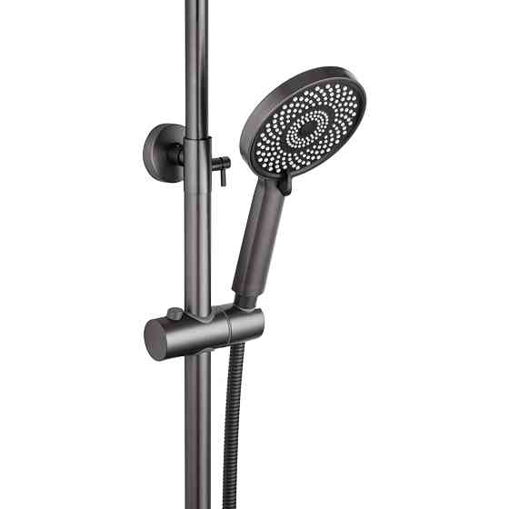 Душова система настінного монтажу Agua Elposo — INOX064AM з виливом, графіт Київ
