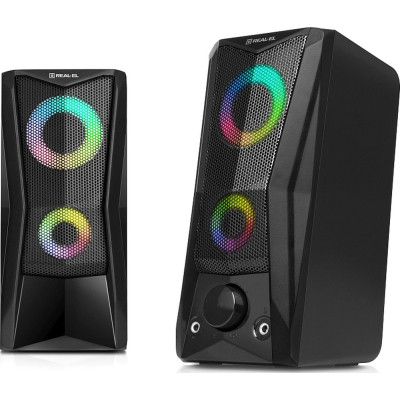 Акустична система REAL-EL S-107 USB Black (EL121100017) Вінниця - фото 10