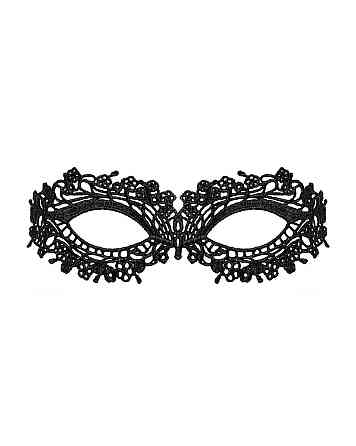 (SALE) Мереживна маска Obsessive A710 mask, єдиний розмір, чорна Sex Aura Київ
