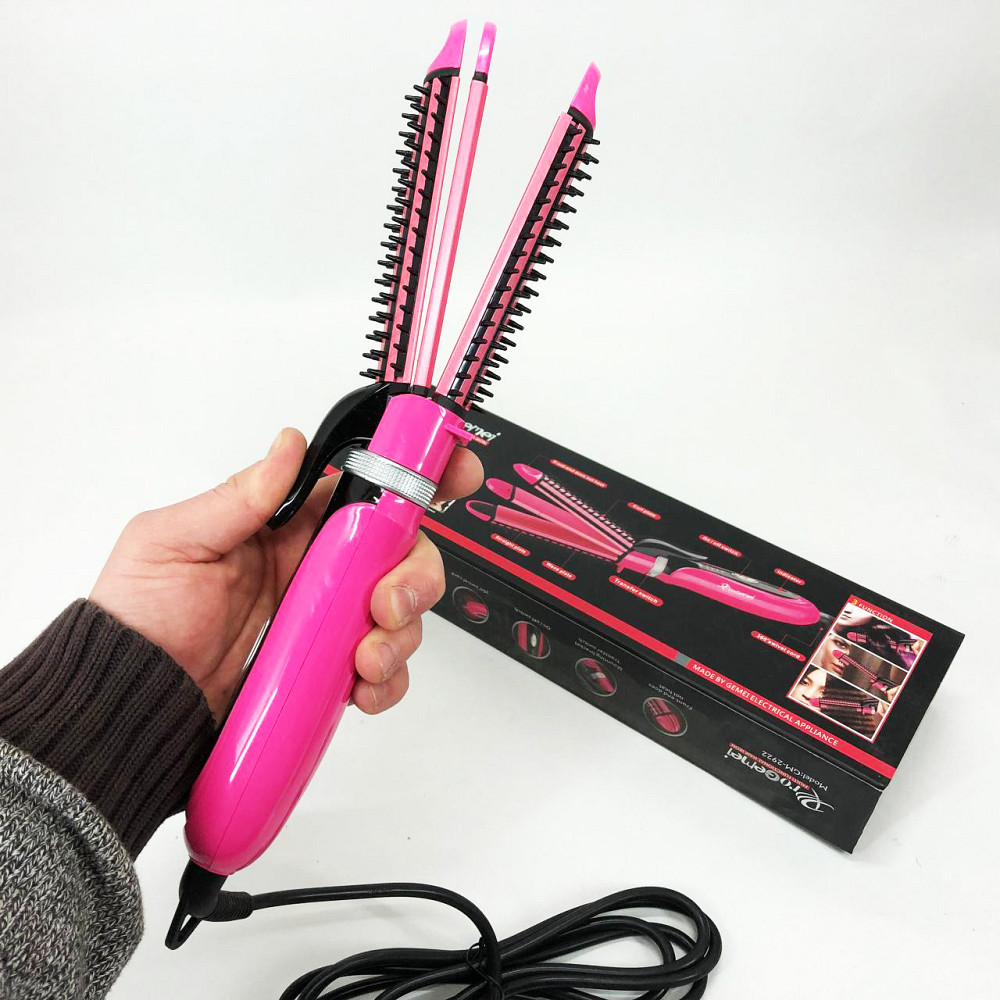 Щипці плойка кучері для волосся Gemei GM-2922, Плойка для різних типів волосся об'єму VH-50 Львів - фото 3