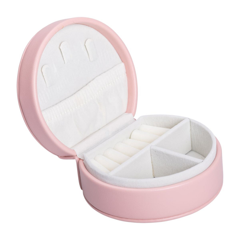 Yiwu Скринька для прикрас з еко шкіри 10×9×4.5 см ​​органайзер для ювелірних виробів HP-5-31P Коломыя - изображение 4