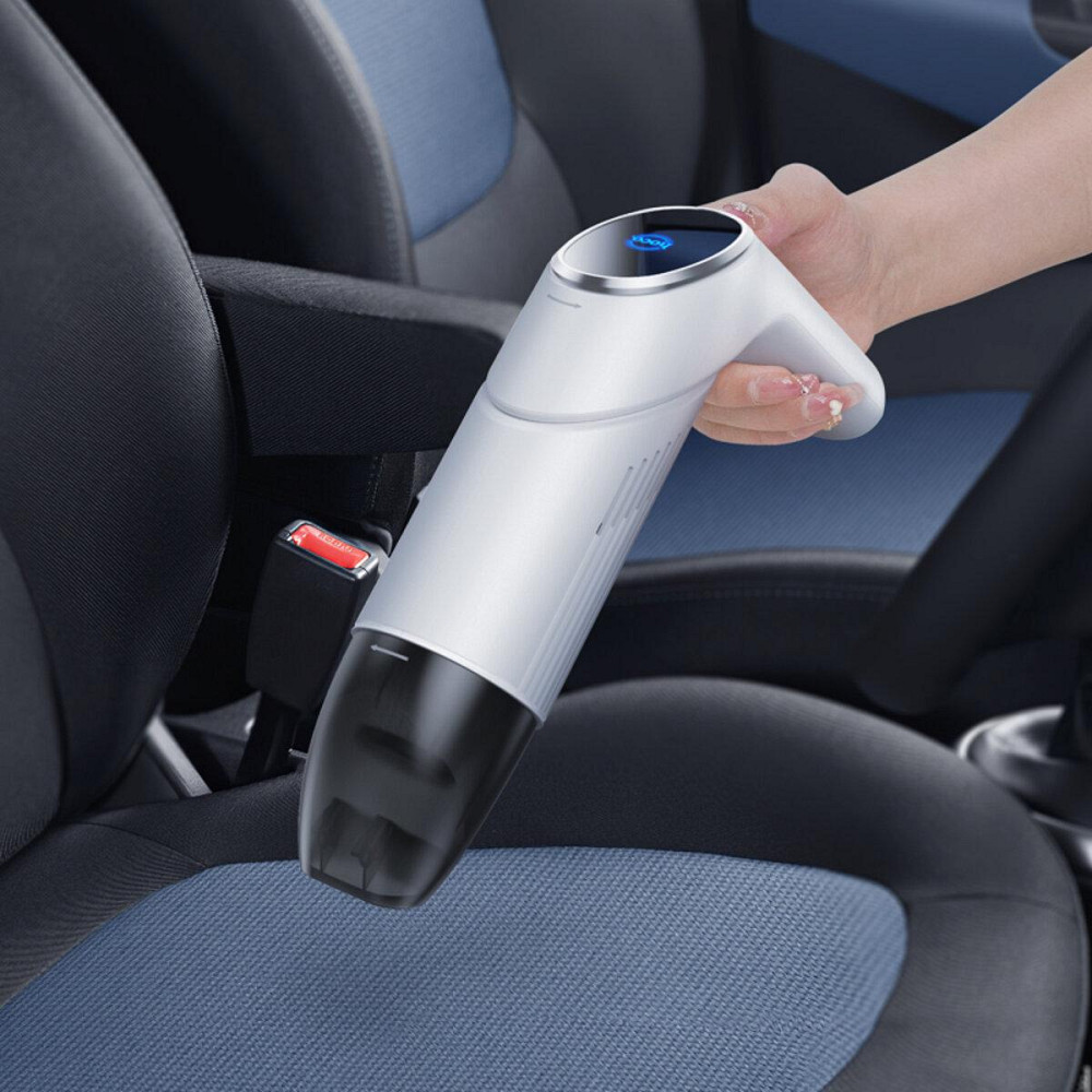 Автомобильный пылесос HOCO ZP6 Speed portable car vacuum cleaner White 6942007604147 Одесса - изображение 8