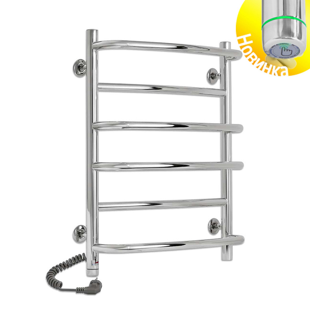 Електрична сушарка для рушників Laris Єврофлеш П6 400Х700 Е ліва під'єднання Київ - фото 1