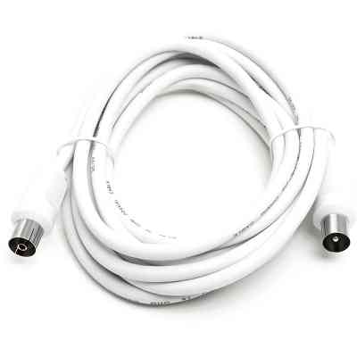 Кабель телевизионный AV 75 Ом, 3.0 м, white PowerPlant (CA911943) Винница