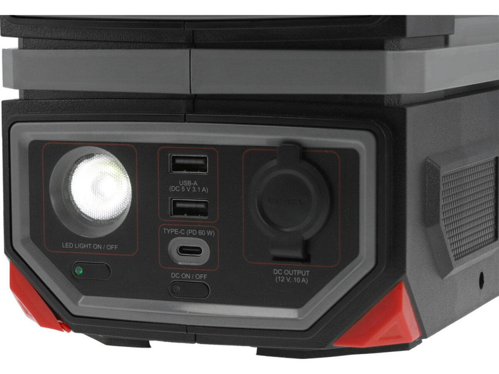 Портативна станція YATO 315 ВтГод, вихід- 300/600 Вт, порти: 230V AC, різні USB Одесса - изображение 5