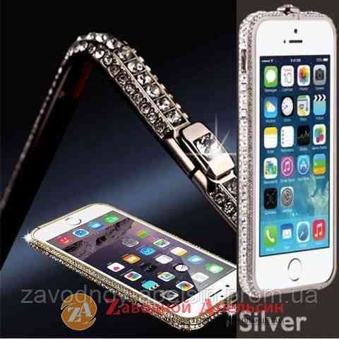 IPhone 6 6s 7 бампер Luxery diamond silver Одесса