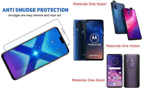 Защитное стекло NeoGlass для Motorola One Hyper, One Vision, One Zoom – ультрапрозрачное и устойчивое Киев