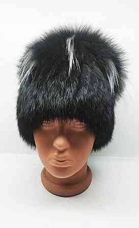 Шапка женская меховая кубанка Венера Черный Харьков