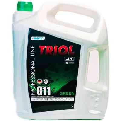 Антифриз МФК TRIOL Professional Green G11 (-42С) 5кг Винница