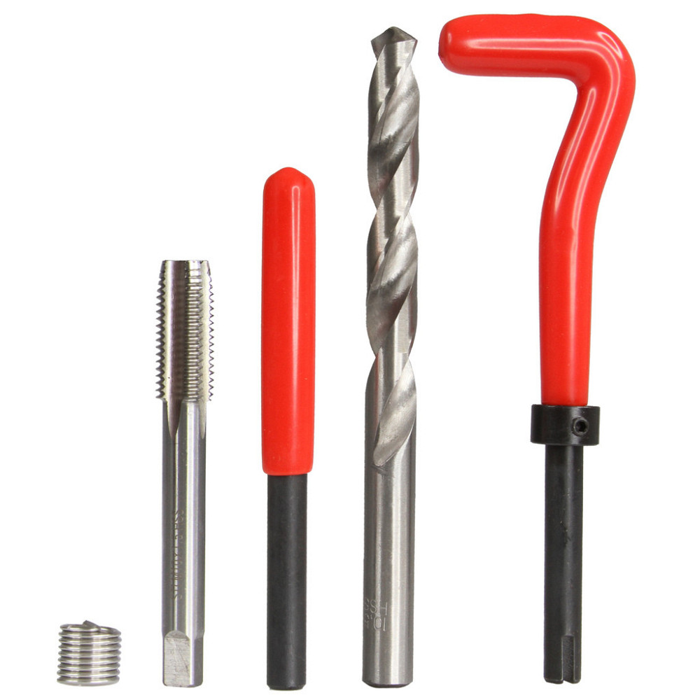 Набір інструментів для ремонту та відновлення різьби 131 елемент M5–M12 Mar-Pol (M55882) Нововолинськ - фото 9