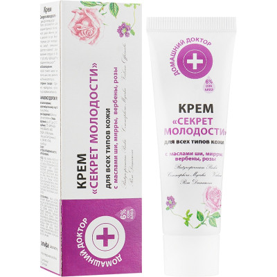 Крем для обличчя Домашній Доктор Секрет молодості 30 мл (4823015929274) Вінниця - фото 1