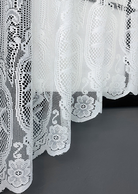 Кухонная арка № 000к сетка Без тесьмы белый 300х170 см (51-066) Киев - изображение 7