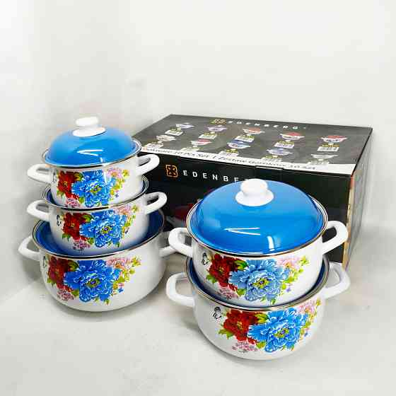 Набор посуды кастрюли, Набор кастрюль с инновационным антипригарным покрытием посуды для дома LB-33 Львов