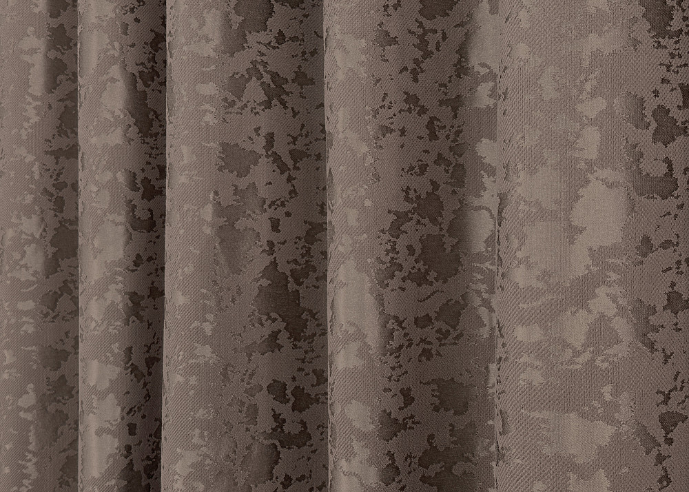 Комплект готових штор VR-Textil Льон мармур Pavliani VO № 1718ш какао 135х270 см 2 шт (39-908) Київ - фото 7