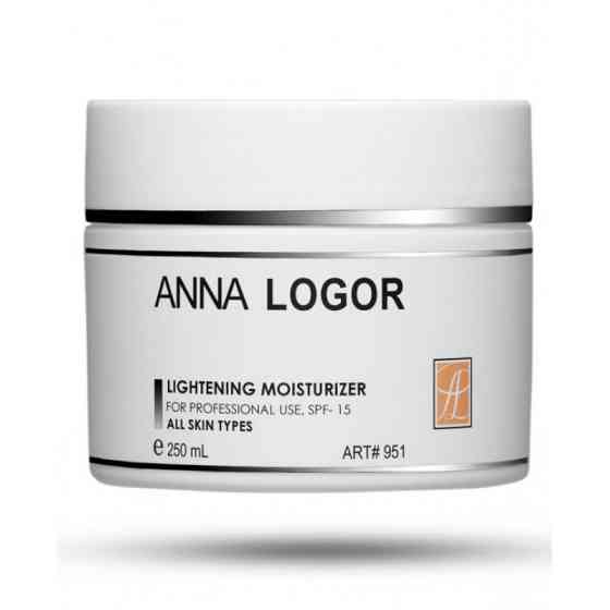 Освітлювальний зволожувальний крем Anna Logor Lightening Moisturiser Cream 250 мл Дніпро