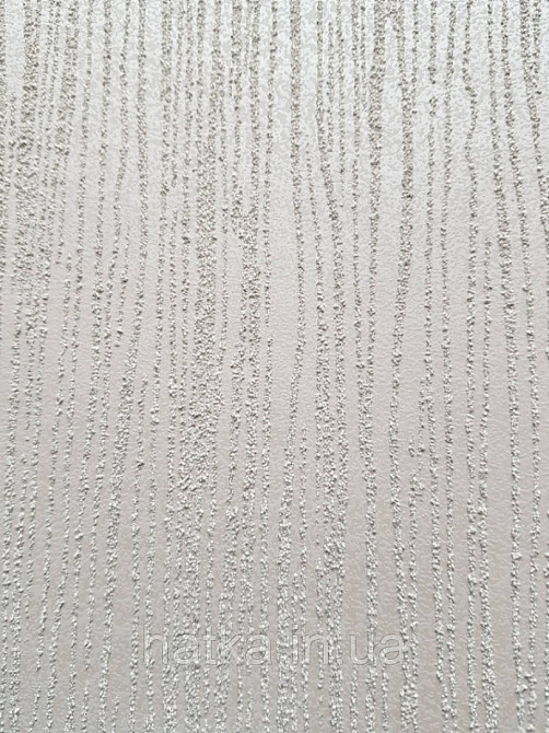 Обои виниловые на флизелине Marburg Dune 32515 однотонные серые тонкие структурные волнистые полоски Киев - изображение 2