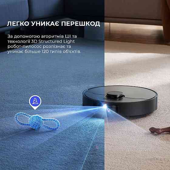 Робот-пилосос Dreame Bot X40 Ultra Black (RLX63CE-Bl) ( 18295 ) Харьков