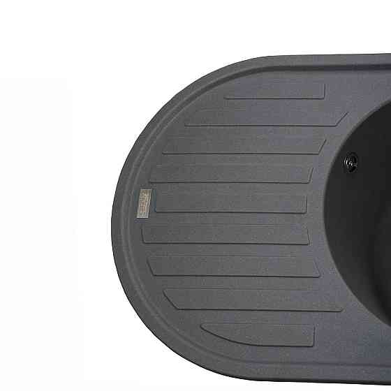 Гранітна мийка Globus Lux OHARA сірий металік 770х500мм-А0003 (000021078) Київ