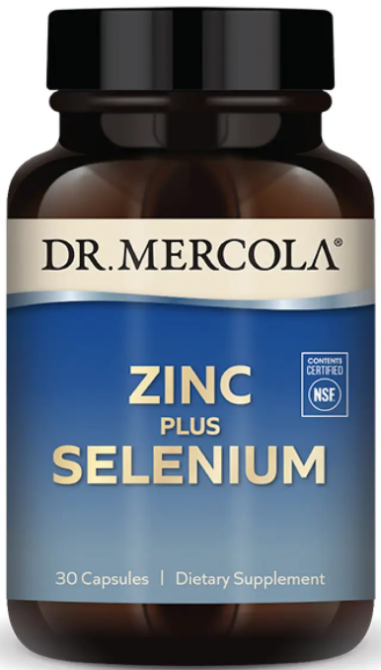 Цинк и селен Dr.Mercola Zinc plus Selenium 30 капс Киев - изображение 1