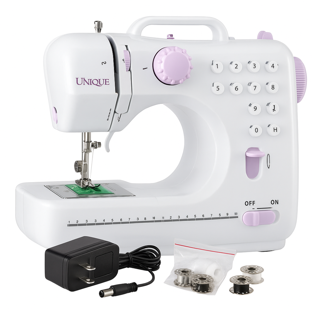 Мини-машинка швейная детская FHSM-505, Портативная швейная машина для разнообразных швейных работ CT-98 Львов - изображение 11