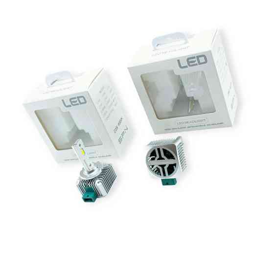 Автолампа D8 12V KA 6000K 10000L 50 W радиатор c вентилятором и обманкой LED Мукачево