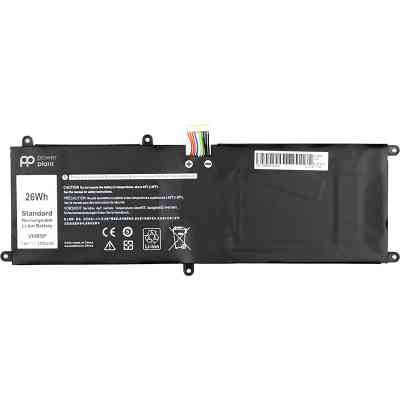 Аккумулятор для ноутбука PowerPlant DELL Latitude 11 5175 (VHR5P) 7.6V 3400mAh (NB441136) Винница