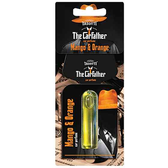 Ароматизатор для авто ампула "Carfather Drop" Mango & Orange (Манго та апельсин) 5мл Tasotti Київ