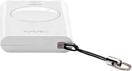 Пульт дистанційного керування FAAC XT2 433SLHLR 2 канали 433 МГц білий ергономічний Київ