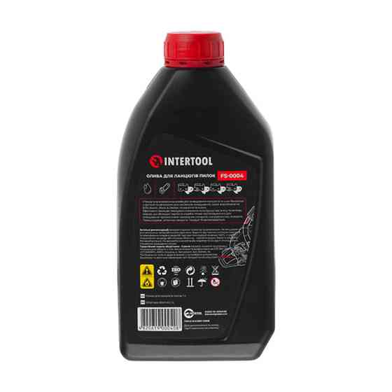 Олива для ланцюгів пилок, 1 л INTERTOOL FS-0004 Київ