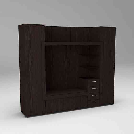 Стенка в гостиную под ТВ Exo-1, Венге Магия, 2160х420х1850 Львов